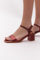 Sandalia Vinca Bordo