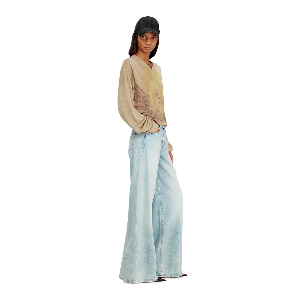 Jean Para Mujer 1978 D-Akemi Azul claro