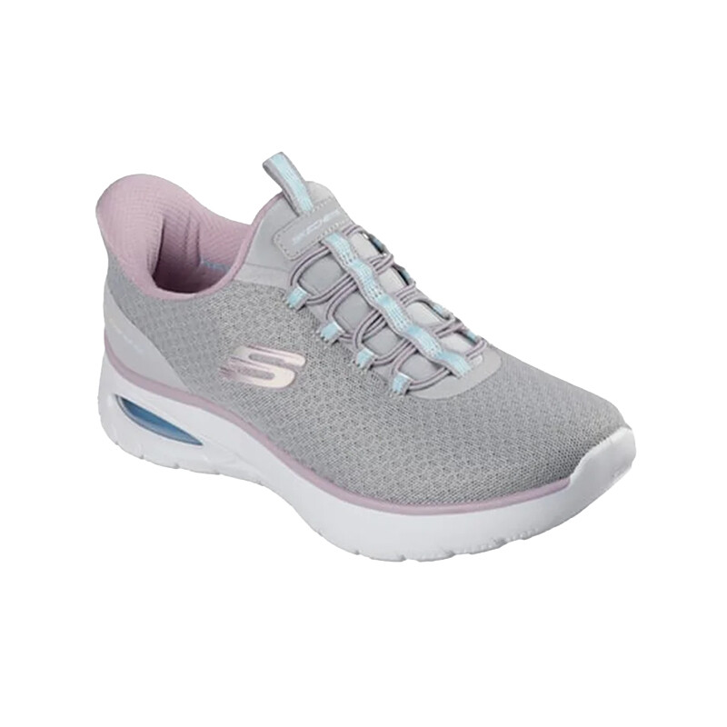 Championes Slip - Ins Mesh Bungee Gris