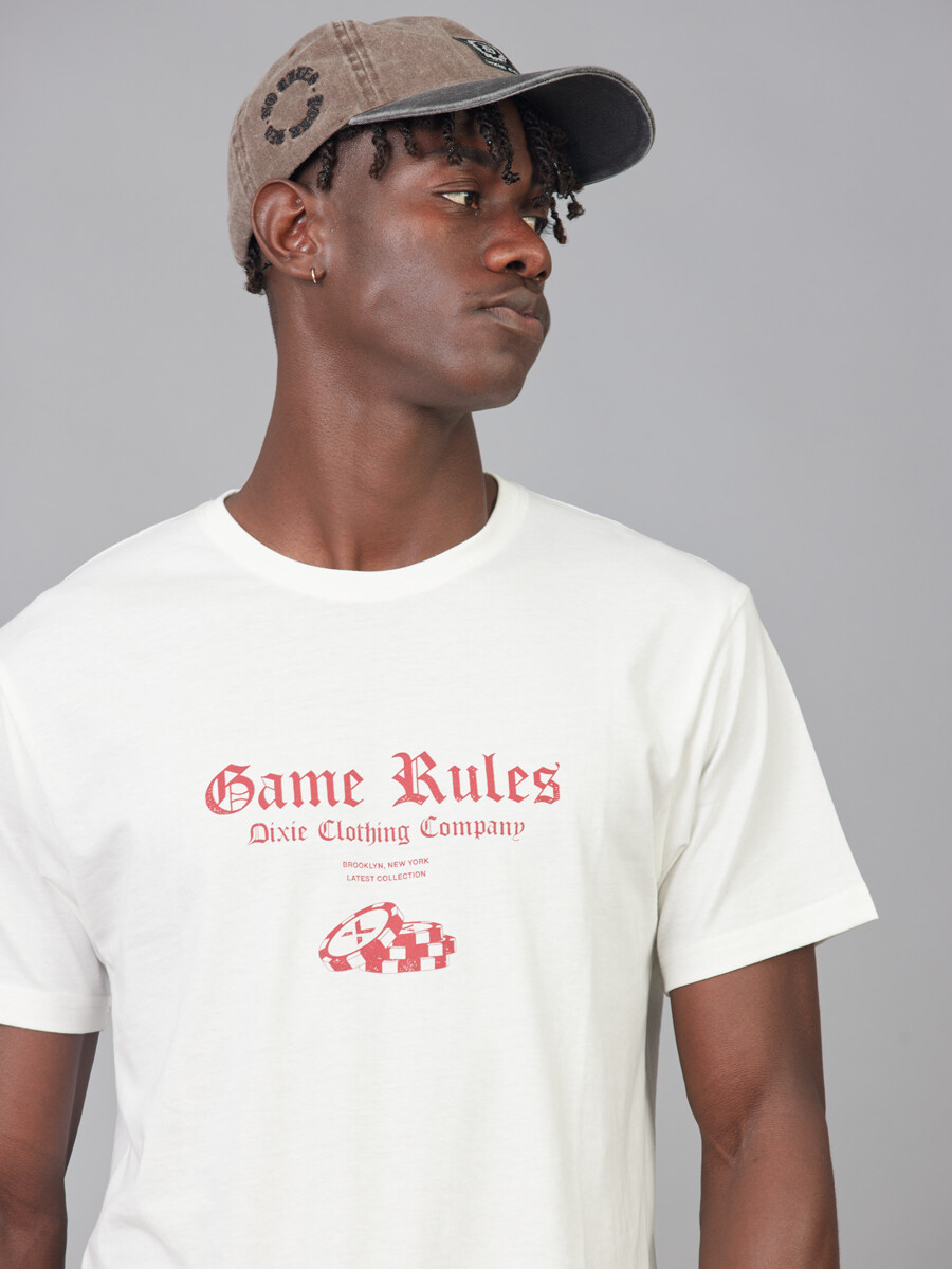 T-SHIRT MANEL DIXIE Blanco