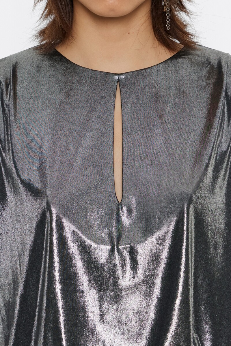 CAMISETA HOMBRERAS Plata
