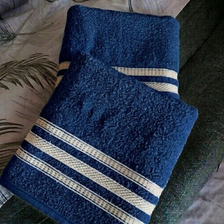 Toalla De Baño Para Rostro Algodón Sky 45 X 65 Cm Azul amado