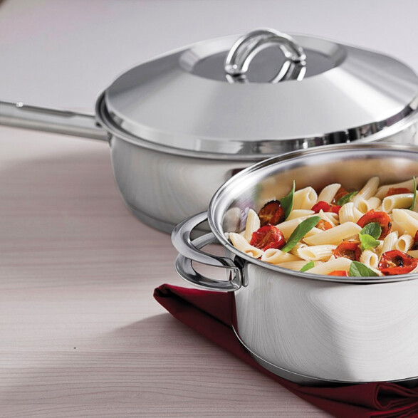 Sartén con tapa modelo SOLAR, 3,37 Lts. -TRAMONTINA TF1652