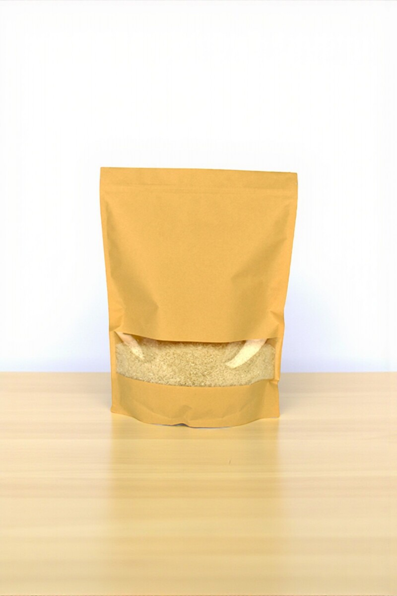Pack x 200 - bolsas c/visor 30X40 cm. MADERA 