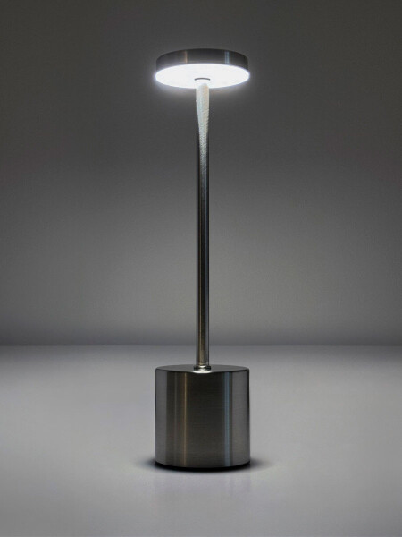 LAMPARA BULEVAR PLATEADA PLATEADO