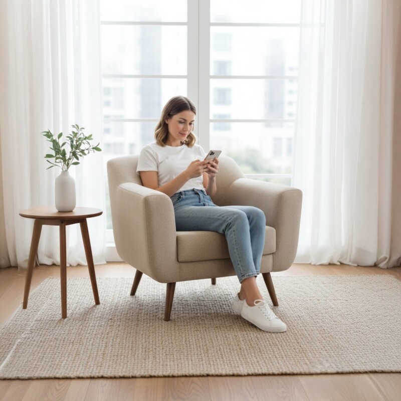 POLTRONA MONACO - BEIGE OSC 6243469 (CD) Unica