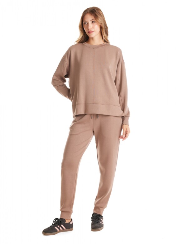 Buzo Pespuntes TOSTADO