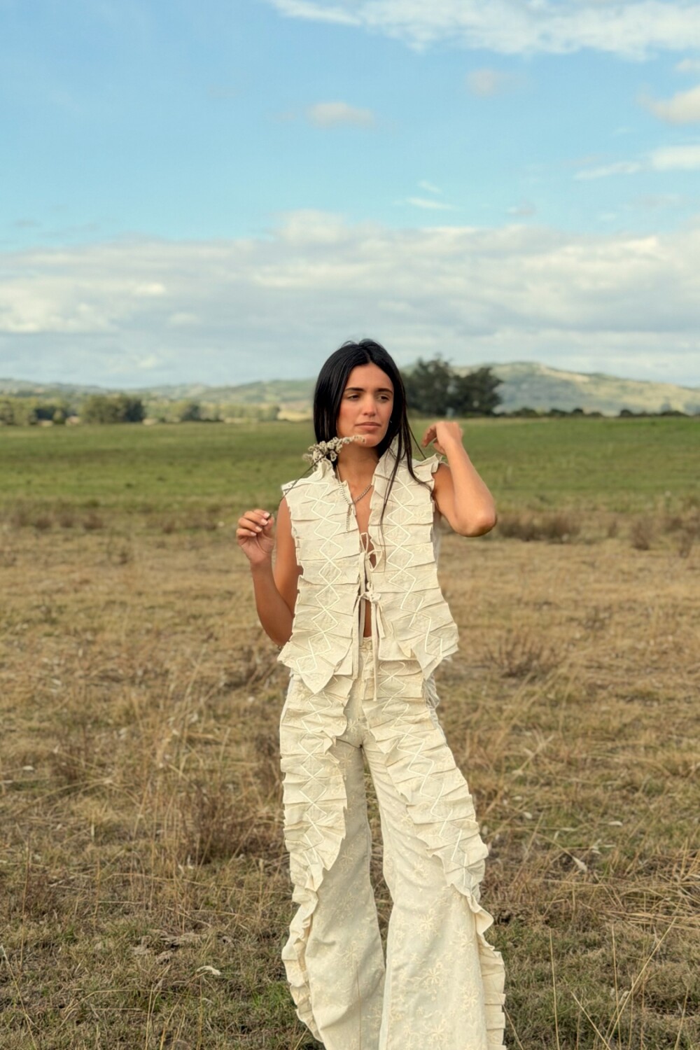 Dancing Queen Pants Crudo