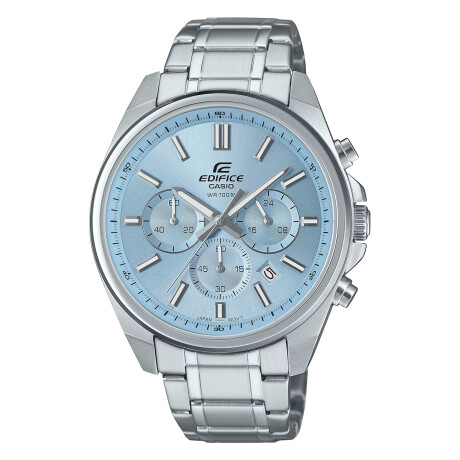 Reloj Edifice Casio en Acero Inoxidable Plateado 0