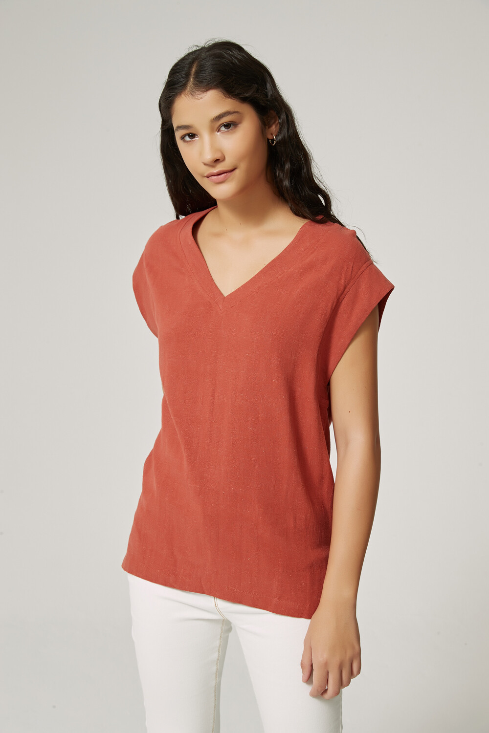 Blusa Mirza Terracota