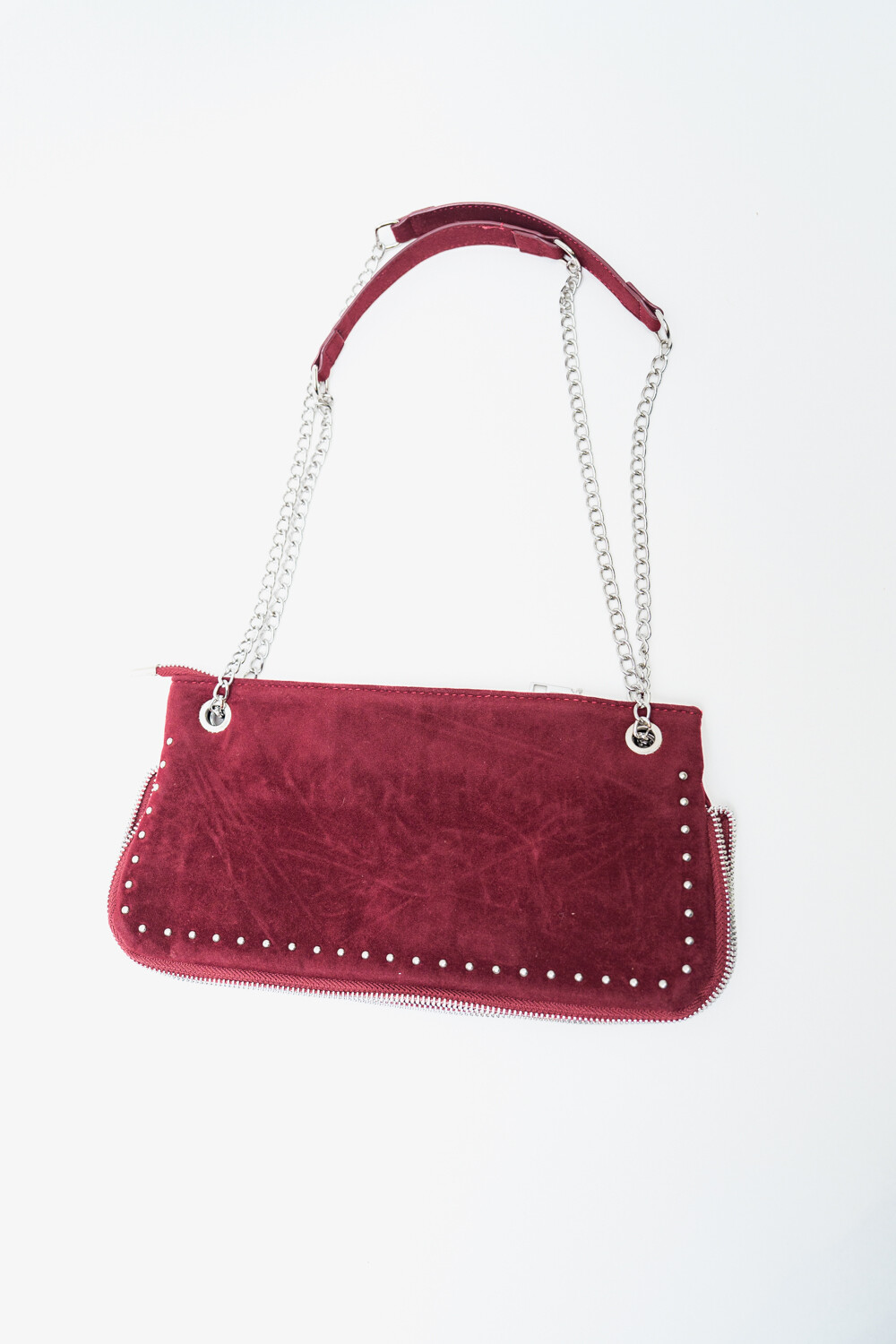 Cartera Betsy Rojo Oscuro