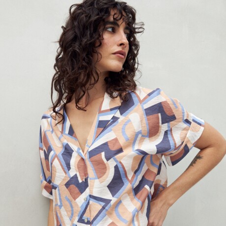 CAMISA CALIX PRINTED Multicolor