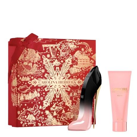 Set Perfume Carolina Herrera Good Girl Blush Elixir 80ml + Body Lotion Set Perfume Carolina Herrera Good Girl Blush Elixir 80ml + Body Lotion