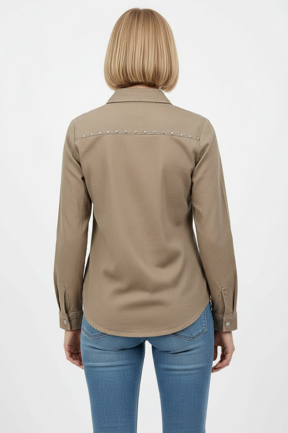 Camisa Totus Taupe Claro