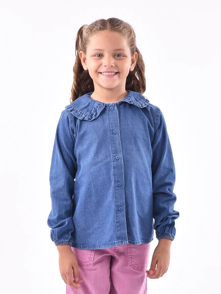 CAMISA JOSEFINA AZUL OSCURO