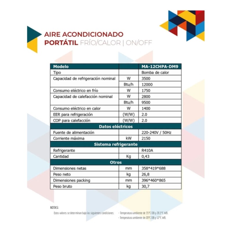 Aire Acondicionado Portatil Air Way 12000btu Aire Acondicionado Portatil Air Way 12000btu