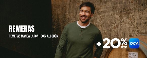 HomeMedio1 NUEVOS ARRIBOS REMERAS MANGA LARGA ABR 2026 OCA