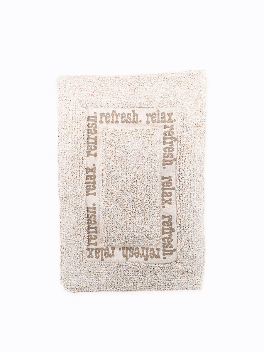 ALFOMBRA JAIPUR RELAX BAÑO - BEIGE 