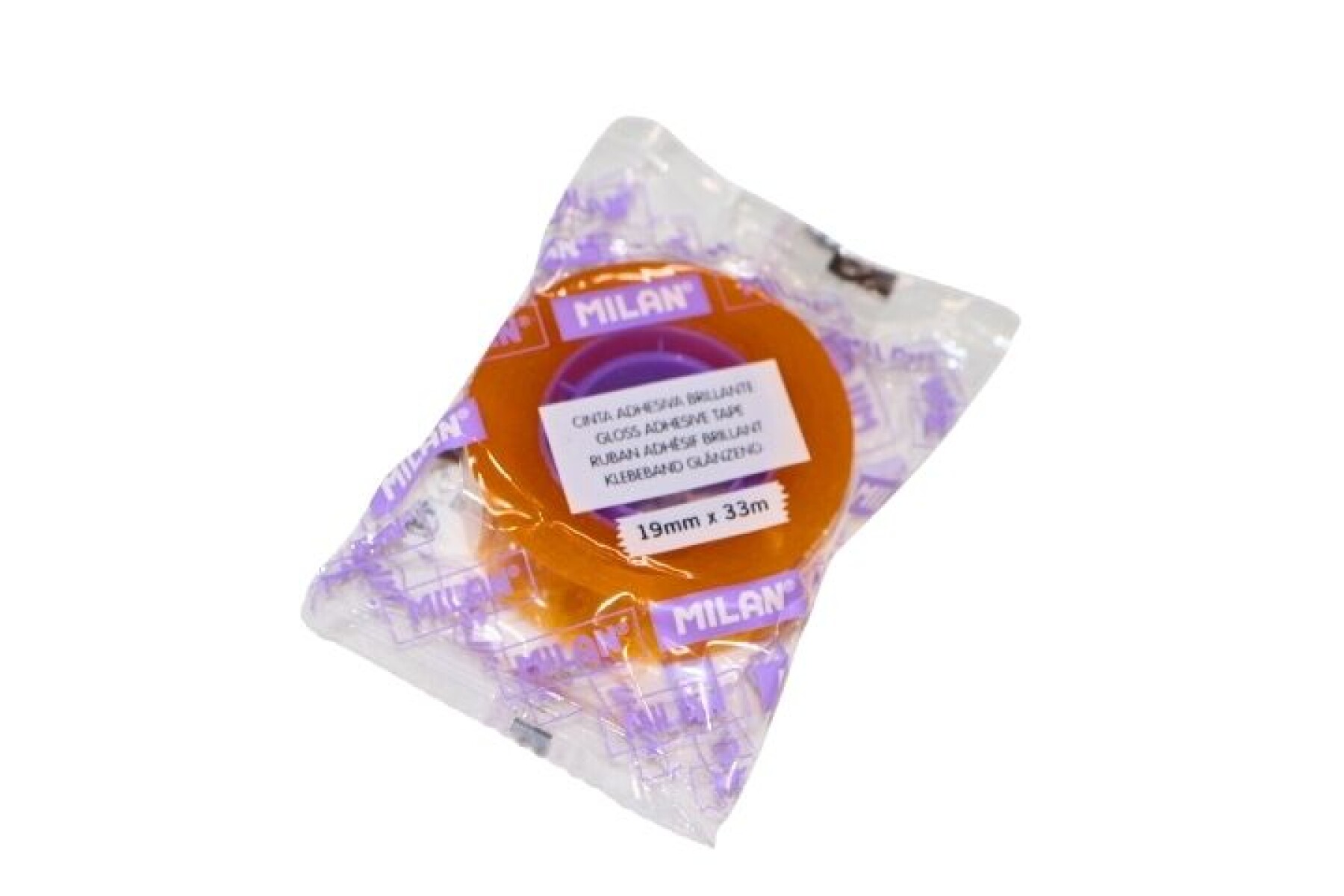CINTA ADHESIVA MILAN 80202 19X33MT 