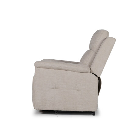Butaca Lenny (Reclinable eléctrica) - Tela Microfibra XHR-3 (Beige)