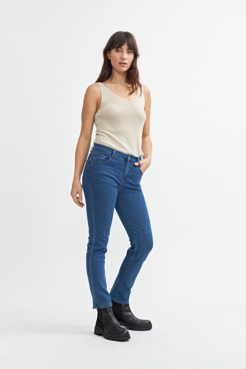 Jean skinny - Mujer JEAN MEDIO