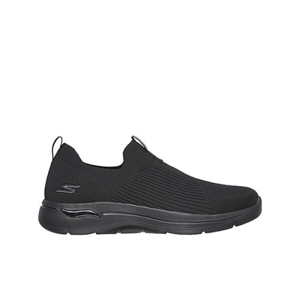 Calzado Go Walk Heathered Stretch Fit Negro