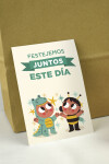 Tarjeta día del niño 10x15. DISEÑO 9