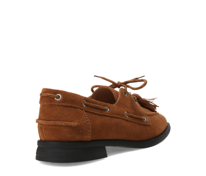 Zapato de Mujer Bottero Mocasin Marrón Caramelo