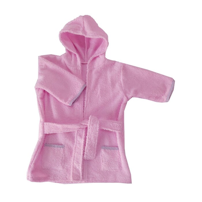 ZM TOALLITA SALIDA DE BAÑO ROSADO UNID. única