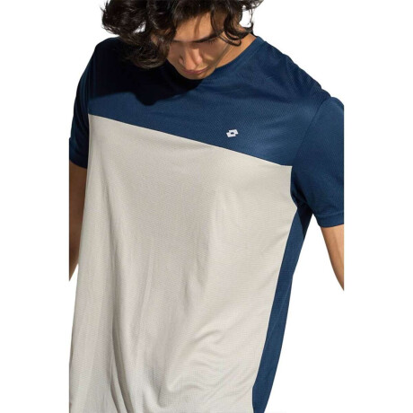 Lotto Remera Manga Corta De Hombre Beto Azul