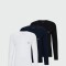 BOSS Pack de 3 Camisetas de Manga Larga RN 3P Classic Surtido