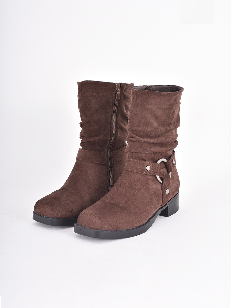 BOTA RUGA - MARRON 