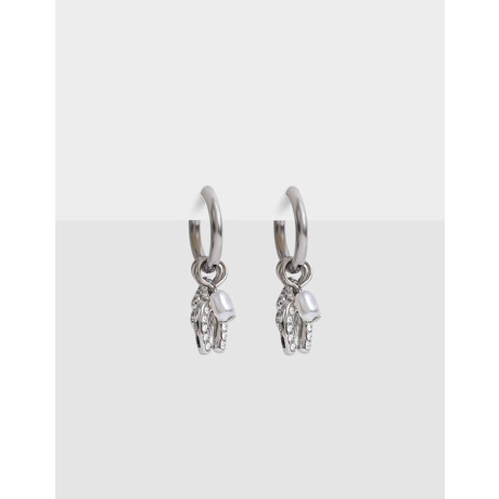 Argollas De Acero Quirúrgico Plateado