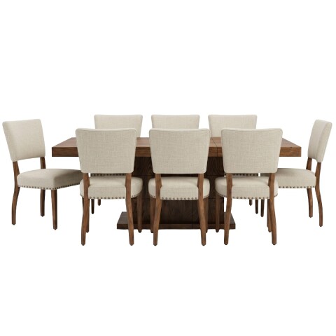 JUEGO COMEDOR XS12-8-TA - CREMA 305540 (CD) Unica