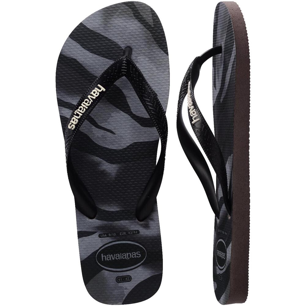 Sandalias Havaianas Top Camu Hombre Gris Niebla