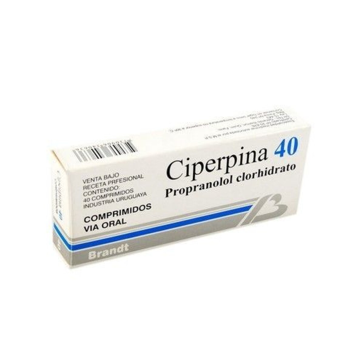 Ciperpina 40 Mg. 40 Tabletas 