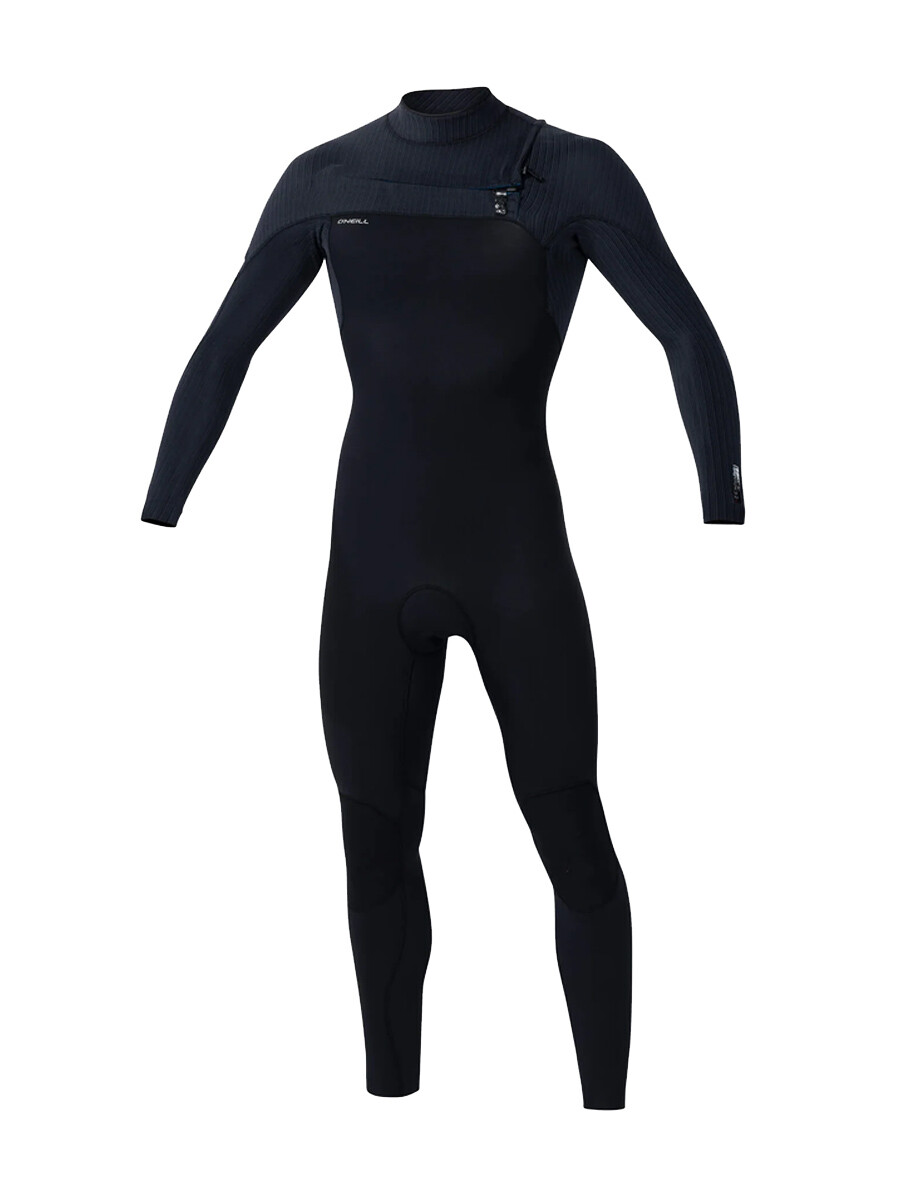 Hyperfreak 2/2+ mm - Chest Zip Full Wetsuit - Black 
