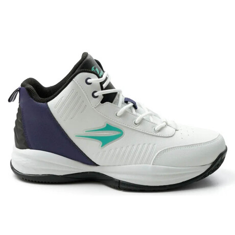 Bota Basket Básquetbol Champion Deportivo Topper Blanco