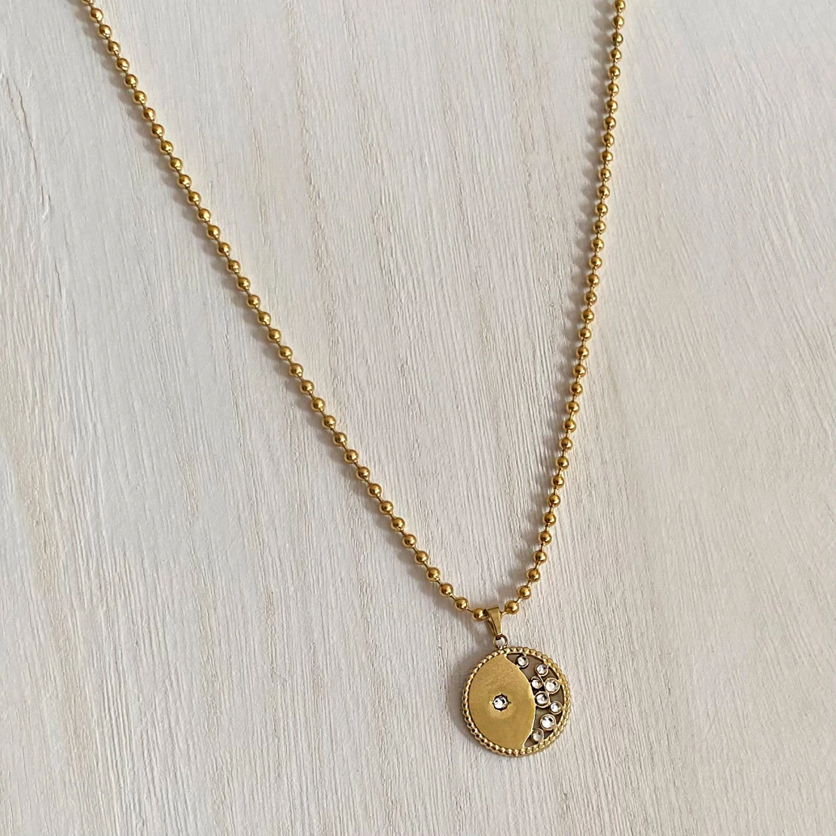 Collar CARLA en acero 