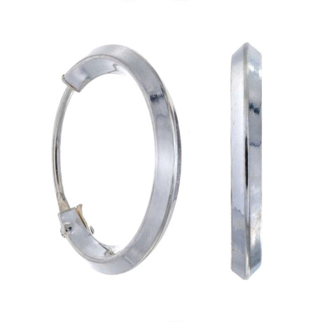Aros de Plata 925 Tamaño 16 Mm