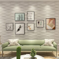 PANEL DECORATIVO EN PVC 3D PARA PARED MODELO D026 50x50 CM BLANCO MATE Panel Decorativo En Pvc 3d Para Pared Modelo D026 50x50 Cm Blanco Mate