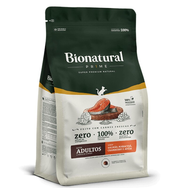 BIONATURAL CAT PRIME ADULTO SALMON 7.5 KG BIONATURAL CAT PRIME ADULTO SALMON 7.5 KG