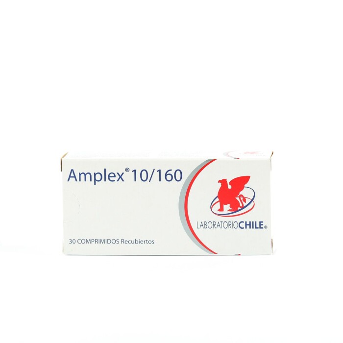 AMPLEX 10/160 MG. CJ X 30 COMP. única