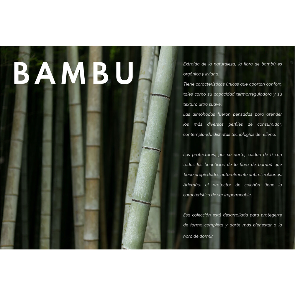 PROTECTOR DE ALMOHADA BAMBU FIBRA BLANCO ALTENBURG