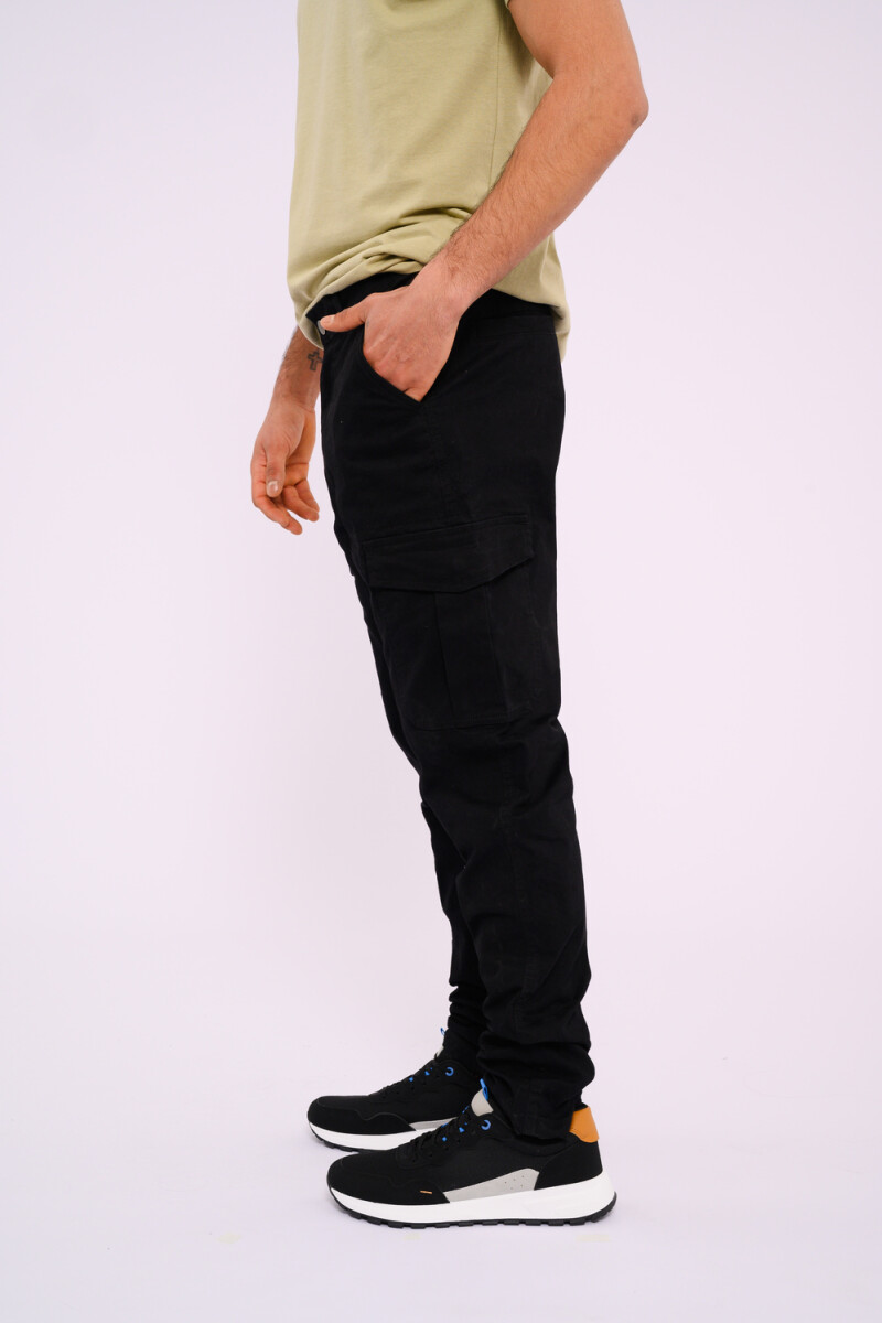 Pantalón de jean regular Negro