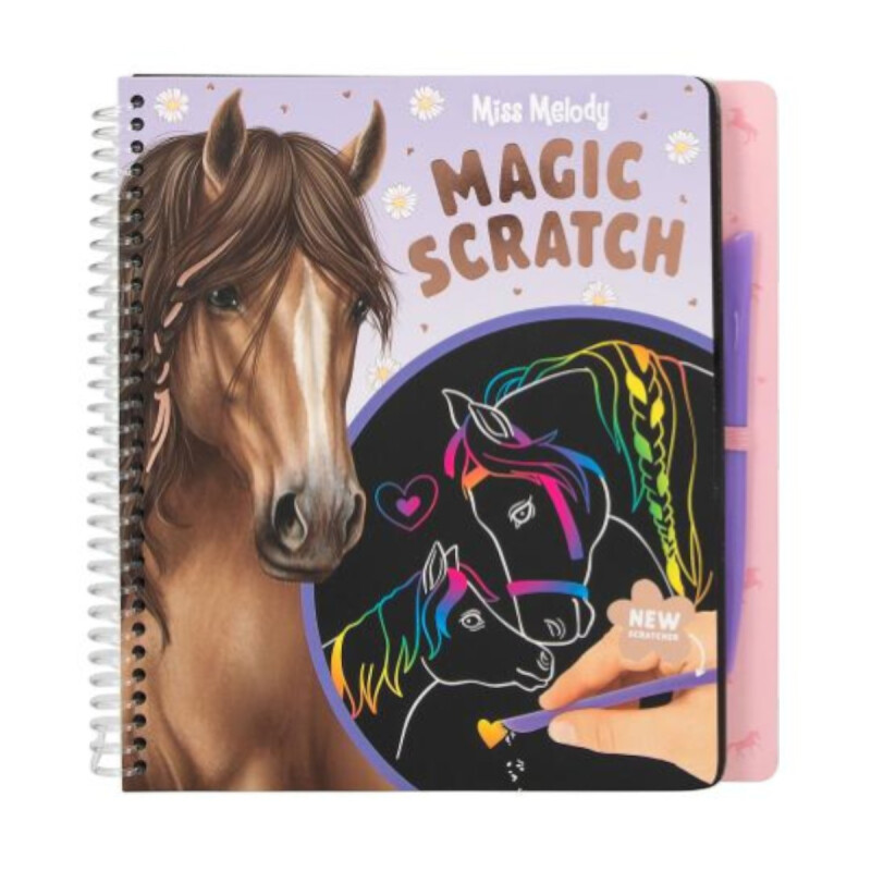 Libro Magic Scratch Miss Melody Caballos Libro Magic Scratch Miss Melody Caballos