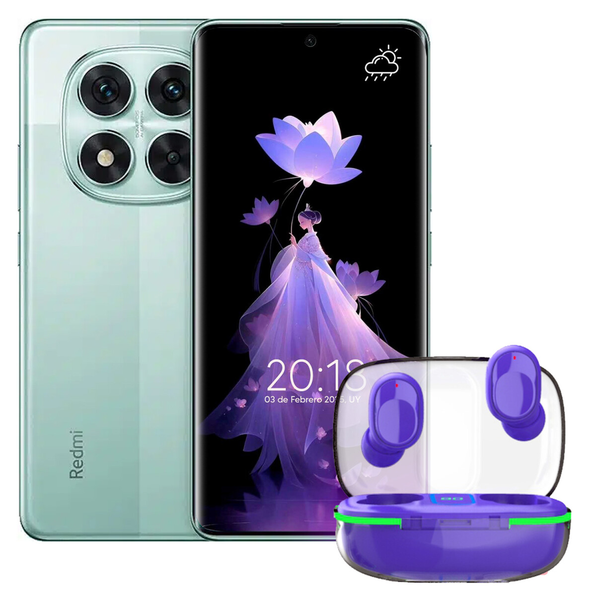 Xiaomi Redmi Note 14 Pro 5g 8/256 Gb + Regalo - VERDE 