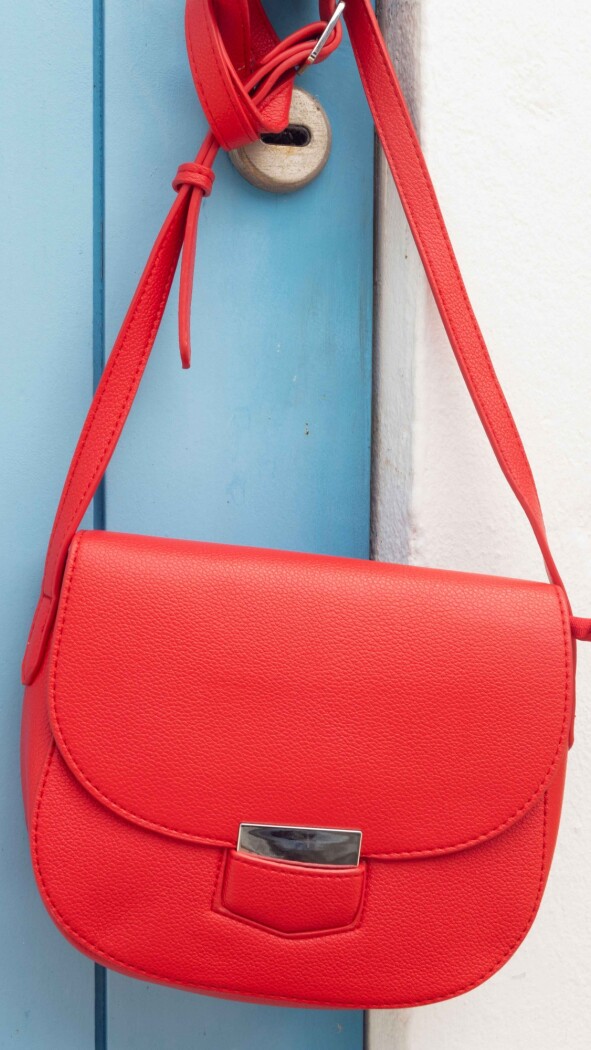 BANDOLERA MIAMI ROJO CORAL