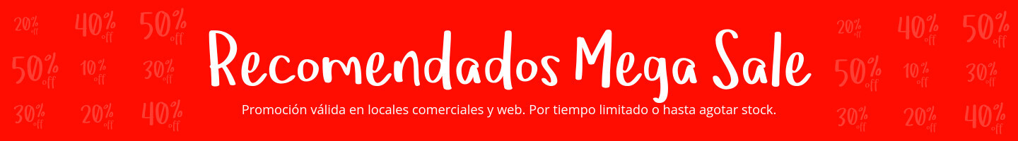Recomendados MEGA SALE