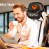 Silla Gamer Meetion Blanco Negro y Naranja Escritorio E-Sport Setup MT-CHR15 Silla Gamer Meetion Blanco Negro y Naranja Escritorio E-Sport Setup MT-CHR15